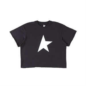 Lostboi Lino - STAR LOGO CROPPED SHIRT
